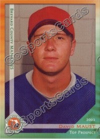 2003 Florida State League Top Prospects David Maust