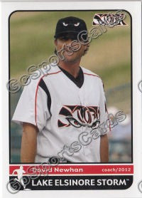 2012 Lake Elsinore Storm David Newhan