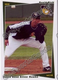 2010 South Bend Silver Hawks David Nick