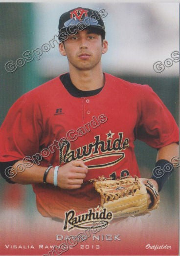 2013 Visalia Rawhide David Nick