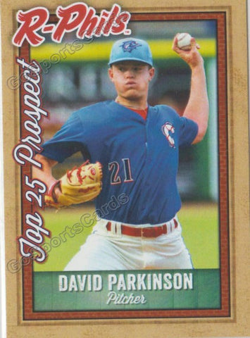 2019 Reading Fightin Phils Top 25 Prospect David Parkinson