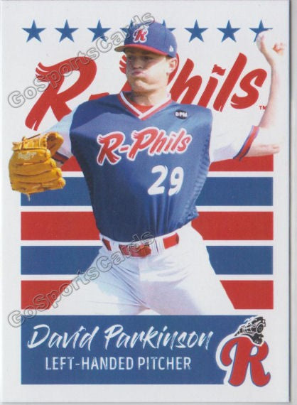 2019 Reading Fightin Phils U3 David Parkinson