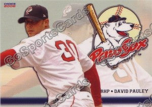 2008 Pawtucket Red Sox David Pauley