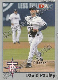 2010 Tacoma Rainiers DAV David Pauley