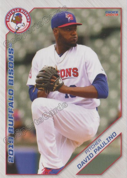 2019 Buffalo Bisons David Paulino