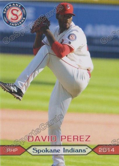 2014 Spokane Indians David Perez