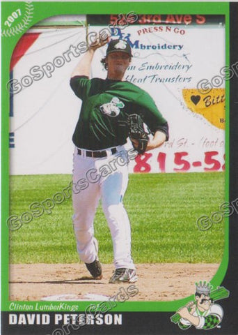 2007 Clinton Lumberkings David Peterson