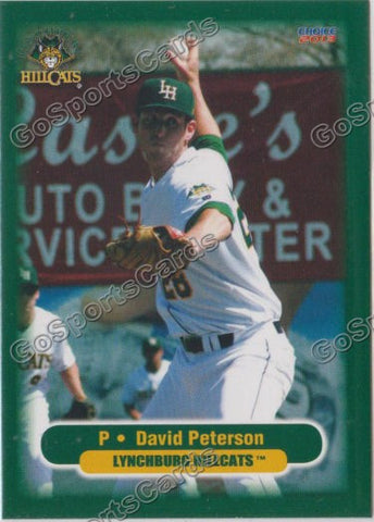 2013 Lynchburg Hillcats David Peterson