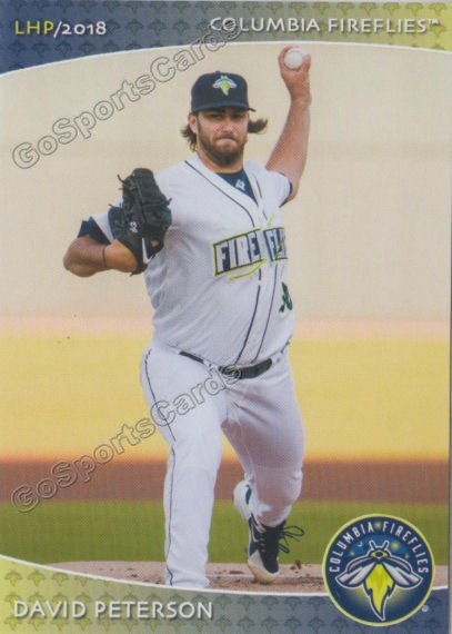2018 Columbia Fireflies David Peterson