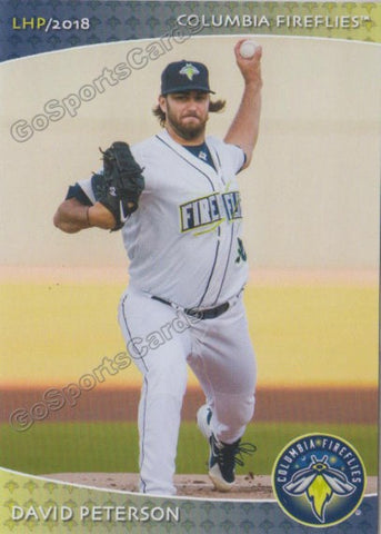 2018 Columbia Fireflies David Peterson