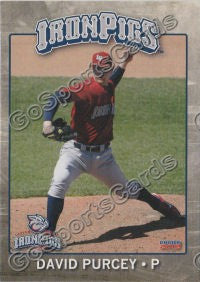 2012 Lehigh Valley IronPigs David Purcey