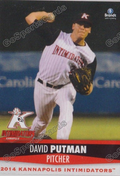 2014 Kannapolis Intimidators David Putman