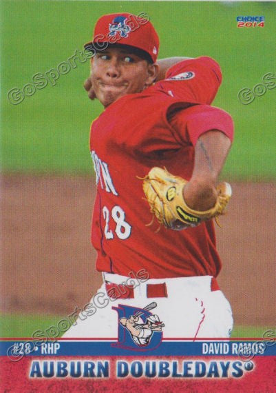 2014 Auburn Doubledays David Ramos