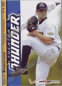 2008 Trenton Thunder David Robertson