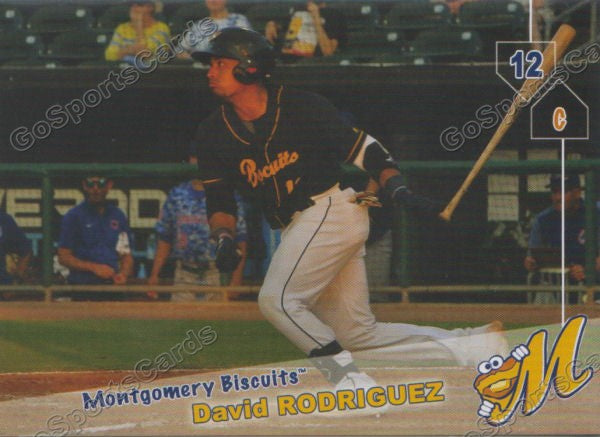 2019 Montgomery Biscuits David Rodriguez