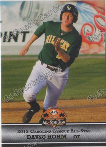 2013 Carolina League All Star David Rohm