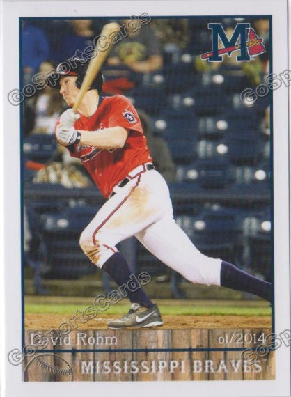 2014 Mississippi Braves David Rohm