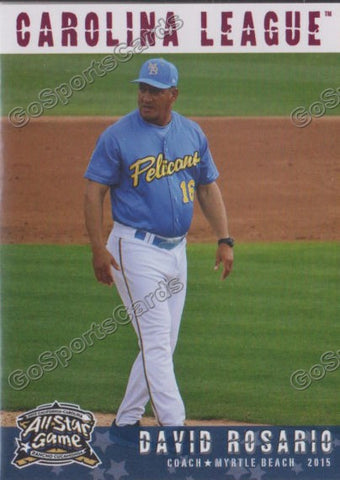 2015 Carolina League All Star David Rosario