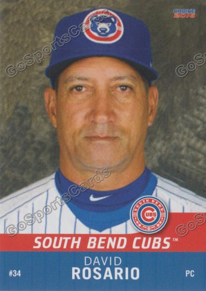 2016 South Bend Cubs David Rosario