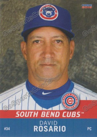 2016 South Bend Cubs David Rosario