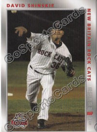 2008 New Britain Rock Cats David Shinskie