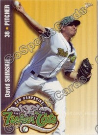 2009 New Hampshire Fisher Cats David Shinskie