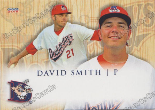 2018 Auburn Doubledays David Smith