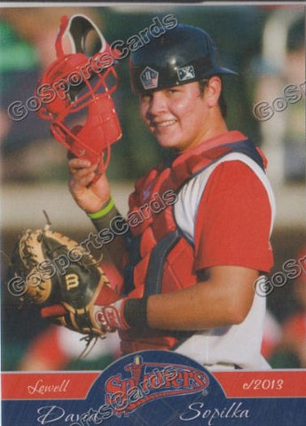 2013 Lowell Spinners David Sopilka