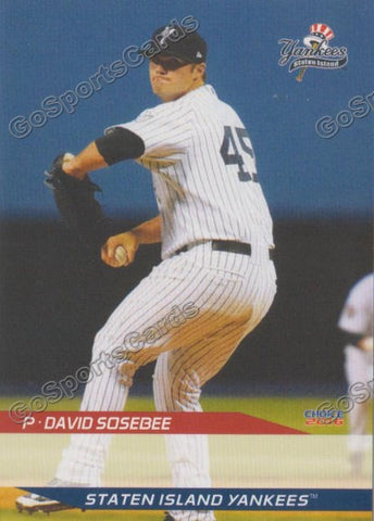 2016 Staten Island Yankees David Sosebee