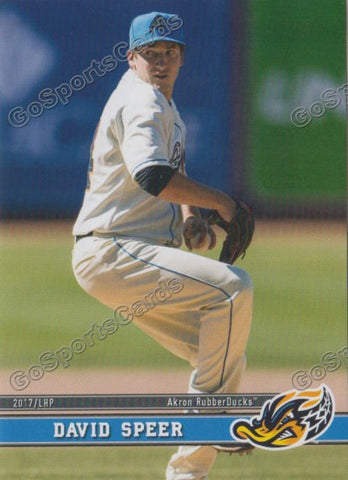 2017 Akron RubberDucks David Speer