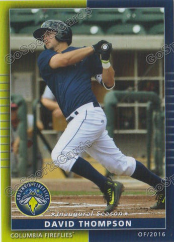 2016 Columbia Fireflies David Thompson