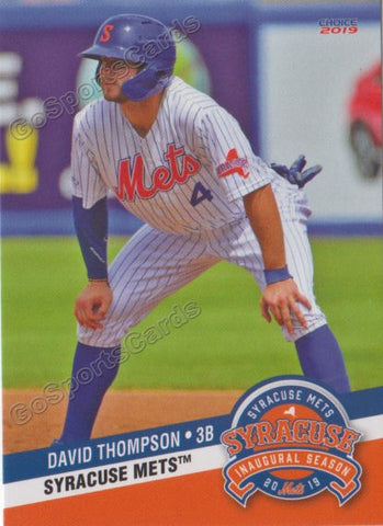 2019 Syracuse Mets David Thompson