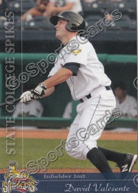 2012 State College Spikes David Valesente