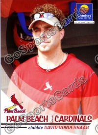 2010 Palm Beach Cardinals David Vonderhaar