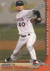 2011 Delmarva Shorebirds David Walters