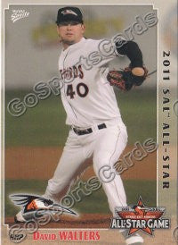 2011 South Atlantic League Northern All Star David Walters