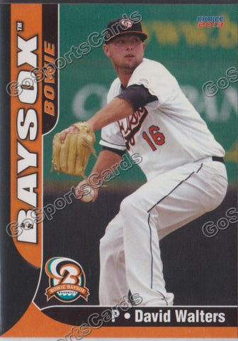 2013 Bowie BaySox David Walters