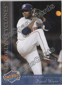 2012 Brooklyn Cyclones David Wynn