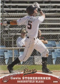 2009 Bakersfield Blaze Davis Stoneburner