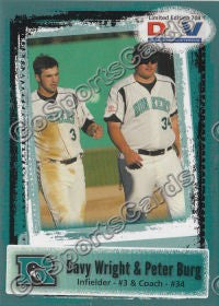 2011 Rochester Honkers DAV Davy Wright Peter Burg