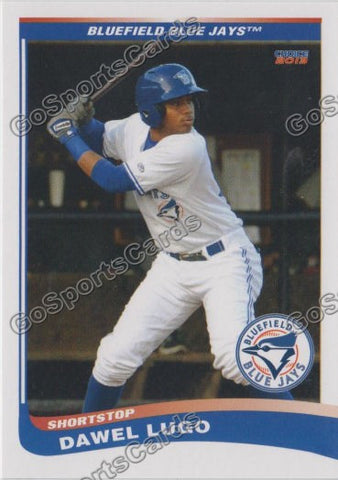 2013 Bluefield Blue Jays Dawel Lugo