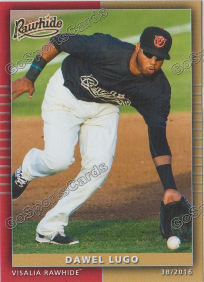 2016 Visalia Rawhide Dawel Lugo