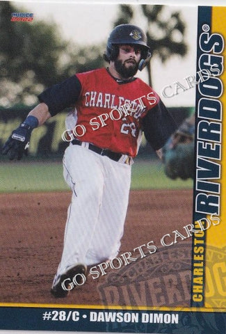 2022 Charleston RiverDogs Dawson Dimon