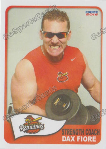2016 Rochester Red Wings Dax Fiore