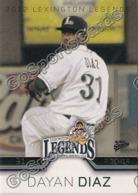 2012 Lexington Legends Dayan Diaz