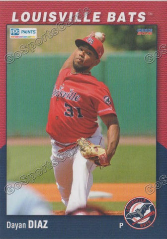 2016 Louisville Bats Dayan Diaz