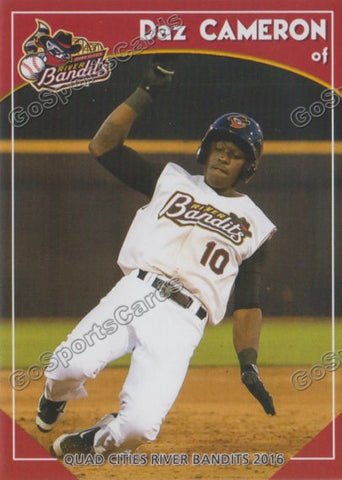 2016 Quad Cities River Bandits Daz Cameron