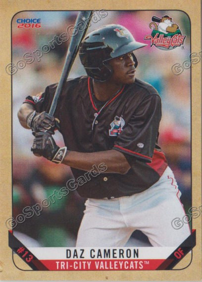 2016 Tri City ValleyCats Daz Cameron