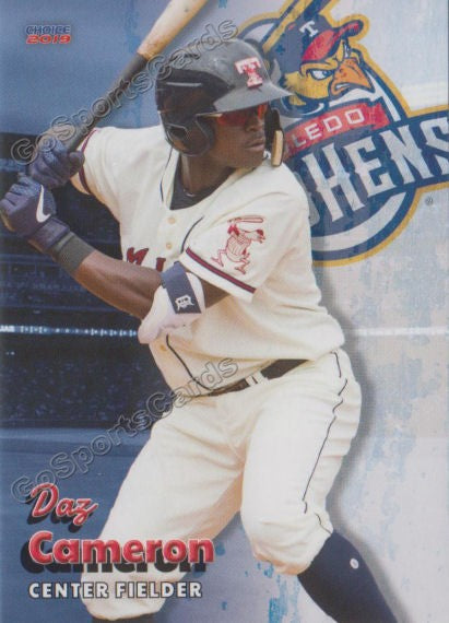 2019 Toledo Mud Hens Daz Cameron