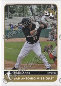 2012 San Antonio Missions Dean Anna